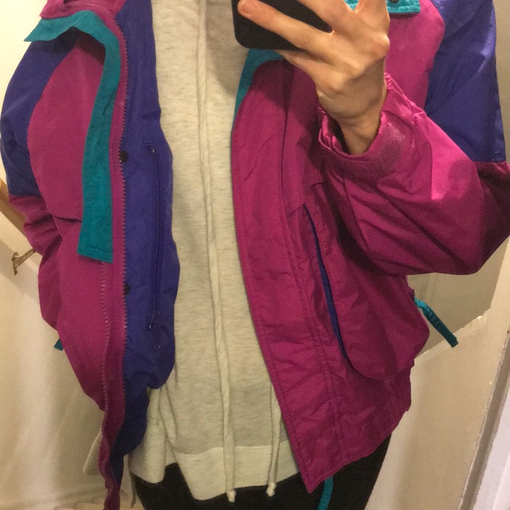 💜 SOLD 💙 Amazing Vintage Columbia jacket - Picture 3 of 6